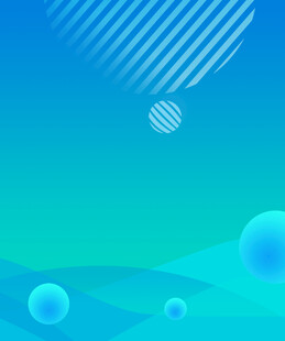 清新渐变蓝背景抽象图案