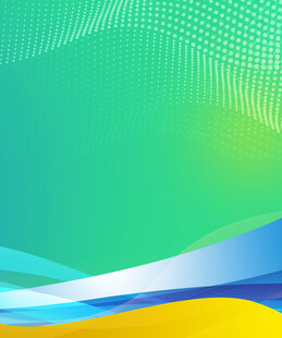 渐变色彩动感线条背景图