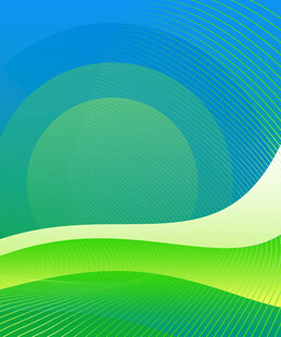 清新渐变色彩几何背景图