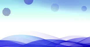 蓝色波浪背景图案