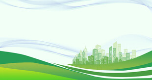绿色城市风光