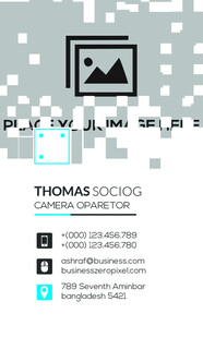 简约摄影名片设计模板