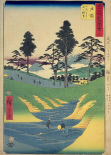 日式浮世绘风景图