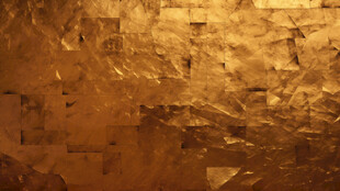 金色纹理墙面背景图