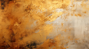 金色斑驳纹理抽象背景图