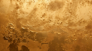 火星表面地貌特写