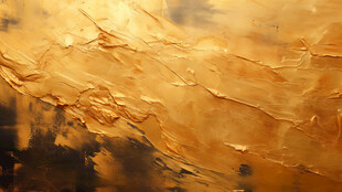 金黄纹理抽象艺术画面