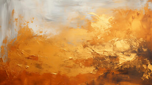 抽象金色纹理艺术画作