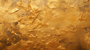 金色抽象纹理艺术画面