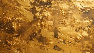 金色斑驳纹理艺术背景图