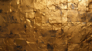 金色纹理墙面背景图