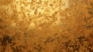 金色斑驳纹理背景图