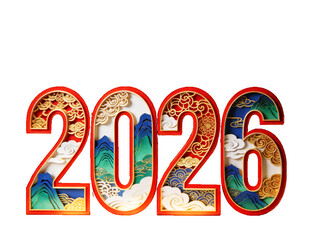 2026马年国潮3D数字