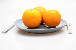 盘中鲜橙