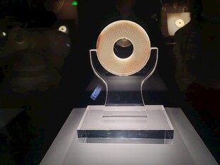 古玉璧展示