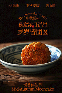 中秋月饼盼岁月团圆美好