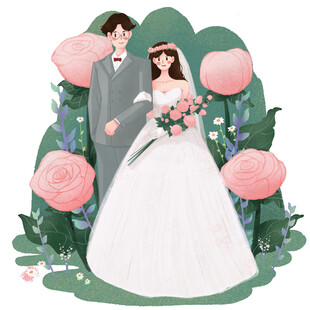 情人节婚礼大尺寸贴纸