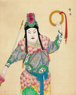 传统戏曲人物造型展示