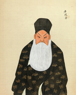 古代老者画像