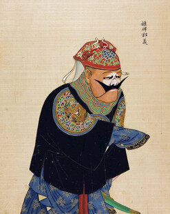 古代武将扮相人物画像