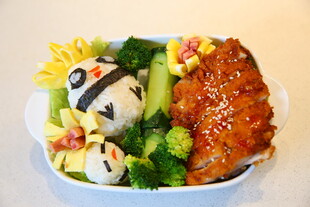 可爱造型的美味便当