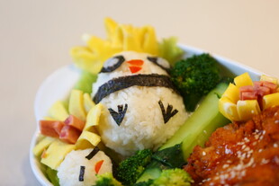 可爱卡通造型创意儿童餐