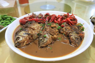 香辣红烧鱼 视觉味觉盛宴