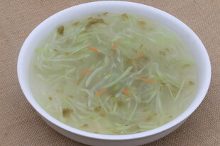 清淡美味的瓜丝汤