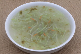 清爽瓜丝汤
