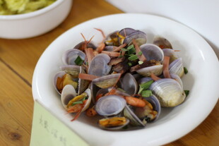 美味花蛤 海鲜盘中佳肴
