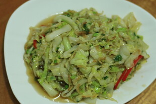 清炒花菜