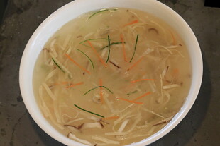 美味清淡的蔬菜豆腐羹
