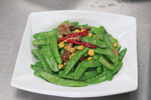 辣椒炒豆角