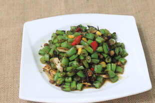青椒炒肉丁