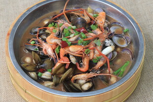 海鲜大杂烩美味诱人