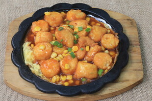 美味胡萝卜玉米炒饭