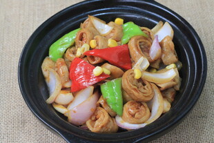 美味炒鱿鱼圈