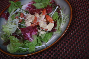 美味蔬菜鸡肉沙拉