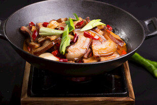 干锅五花肉