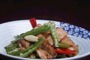 青椒炒五花肉