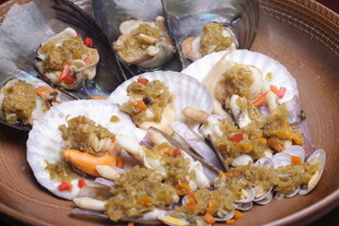 美味海鲜拼盘