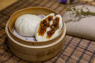 美味小笼包 馅料超诱人