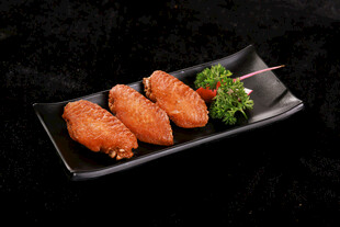 美味炸物摆盘精致