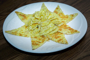 星形芝士玉米饼