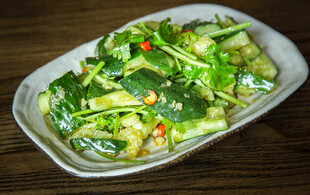 清爽美味凉拌黄瓜