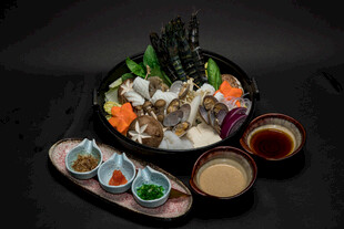 日式海鲜美食拼盘