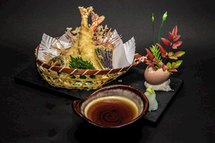日式天妇罗套餐 精致摆盘