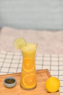 柠檬气泡饮 清爽一夏