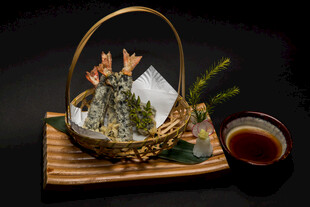 日式精致刺身摆盘