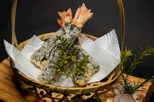 精致海苔裹炸虾